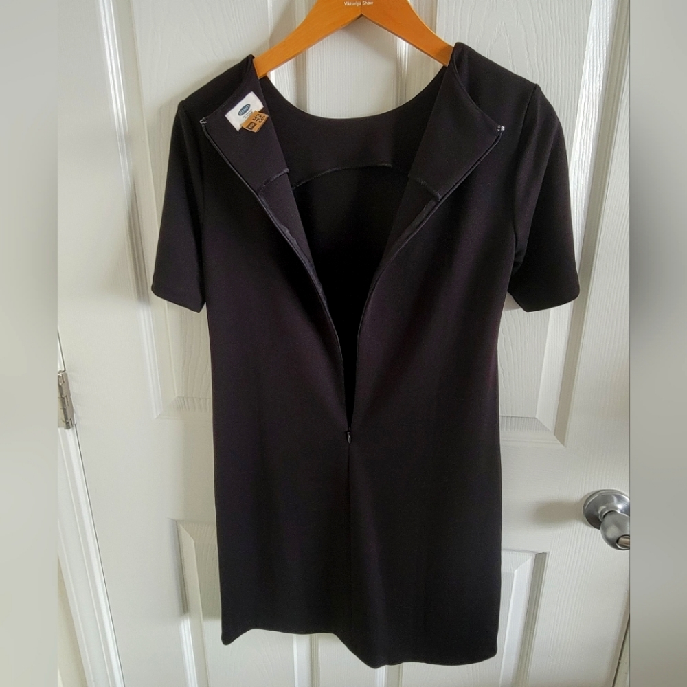Double knit ponte shift dress relaxed fit XS - Picture 4 of 5